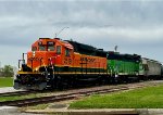 BNSF 2519 and BNSF 2745 (ex-BN 2241, exx CBQ 964)